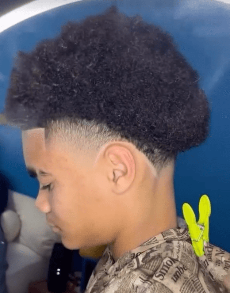 Afro fade